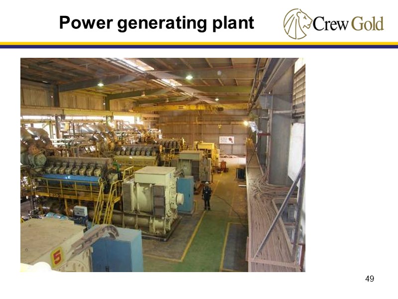 49 Power generating plant